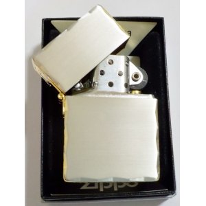 画像: ★豪華！１９３５モデル ★三面手彫り Silver ＆ Gold コンビネーション ２０１２年７月 Zippo！未使用品