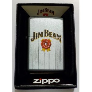 画像: ☆JIM BEAM！ジム・ビーム 人気の・・バーボン・ウイスキー 渋いブラック ２０２３年 Zippo！新品