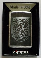 画像: ☆中世のドラゴンシールド！Dragon デザイン！２０２３年８月 USA Street Chrome Zippo！新品