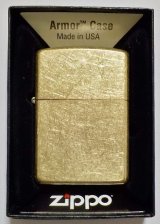 画像: ☆金色に輝く・・アーマー！Armor Tumbled Brass タンブルブラス  ２０２２年１１月 USA ZIPPO！新品