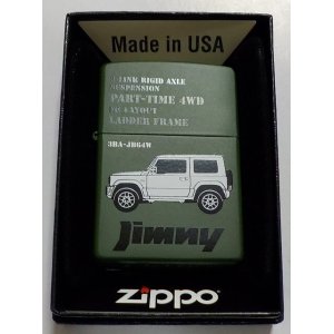 画像: ★ジムニー！SUZUKI JIMNY！全面マットグリーン ２０２３年 ZIPPO！新品