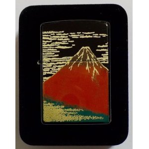 画像: ★豪華 赤富士！伝統工芸 本金蒔絵 漆塗り ２０２０年発売 ＺＩＰＰＯ！新品未使用品