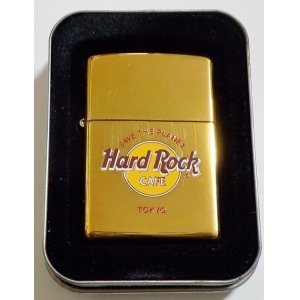 画像: ★ハードロックカフェ東京！ Hard Rock CAFE TOKYO ２００２年４月 Solid Brass Zippo！未使用品