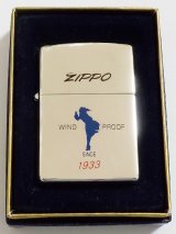 画像: ☆WINDY！Zippo WIND PROOF SINCE １９３３！輝く・・シルバー銀加工 １９９９年１月 新品