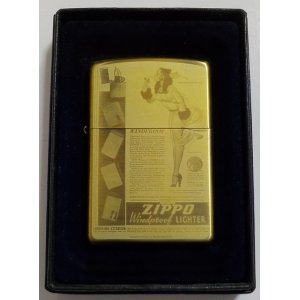 画像: ☆Windy オールドデザイン！１９３７年 ZIPPO社広告ポスター柄 ２００５年１０月 ZIPPO！新品