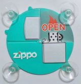 画像: ☆Zippo社　OPEN / CLOSED　SHOPドアガラス用サイン！非売品　新品未開封品。