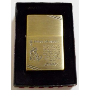 画像: ★自由の女神！Statue of Liberty １９９８年３月 １９３７ 真鍮古美 ZIPPO！新品