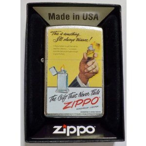 画像: ☆復刻！オールドデザイン！ZIPPO広告アート ２０２４  USA  ZIPPO！新品A