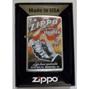 画像: ☆復刻！オールドデザイン！ZIPPO広告アート ２０２４ USA  ZIPPO！新品C