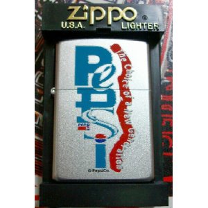 画像: ペプシ・コーラ！PEPSI-COLA ２００１年 USA限定 ZIPPO！新品A