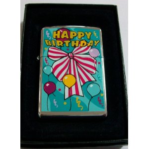 画像: ☆ＨＡＰＰＹ ＢＩＲＴＨＤＡＹ！楽しい・・お誕生日 ２００２年３月製 ＵＳＡ ＺＩＰＰＯ！新品