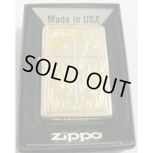 画像: ☆豪華！ユリ　両面 ゆりデザイン！シルバー＆ゴールド　ZIPPO！新品