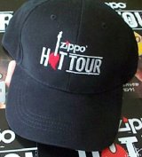 画像: ☆非売品！ZIPPO社 ZIPPO HOT TOUR 黒 キャップ 帽子！新品