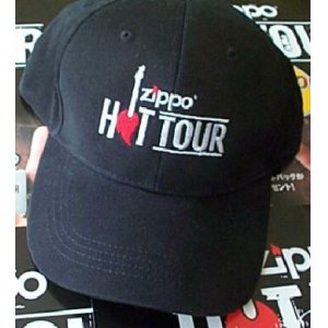 画像: ☆非売品！ZIPPO社 ZIPPO HOT TOUR 黒 キャップ 帽子！新品