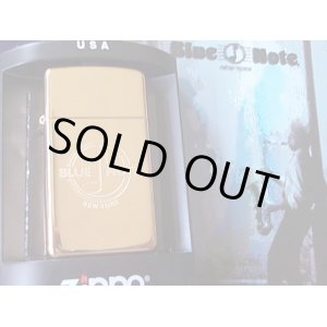 画像: ブルーノート！Blue Note NewYork店 スリム Gold ２００３ ZIPPO！新品