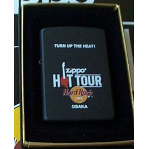 画像: ☆ハードロックカフェ大阪！ZIPPO HOT TOUR 限定１００個 ２００４年 ZIPPO！新品　