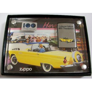 画像: Ford Motor Company １００周年 １９５５ Thunderbird ２００２年 限定ZIPPO！新品