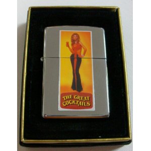 画像: サントリー！ＳＵＮＴＯＲＹ グレートカクテル 美女両面 ２００１年 ZIPPO！新品