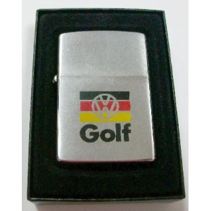 画像: ★１９７５年 VW Volkswagen GOLF 初代ゴルフ！ドイツ国旗 Used Zippo！