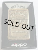 画像: ★JACK DANIEL'S！ジャック・ダニエル ２０１０年 Solid Brass Zippo！新品