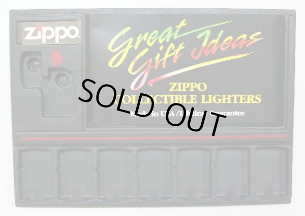 画像1: ★米国ＺＩＰＰＯ社純正 ８個用 １９９０年代  ディスプレイ・パネル！スタンドタイプ　新品
