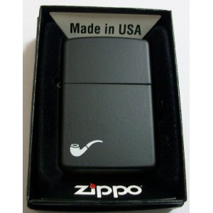 画像: ★パイプ用 ジッポー！PIPE DESIGN ブラック  BLACK ２０１１年 ZIPPO！新品