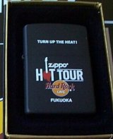 画像: ☆ハードロックカフェ福岡！ZIPPO HOT TOUR 限定１００個 ２００４年 ZIPPO！新品　