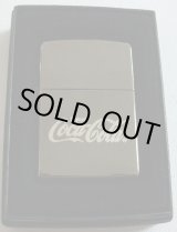 画像: コカ・コーラ！Coca-Cola ２００５年 ロゴ ブラック ZIPPO！新品