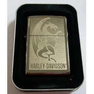 画像: ☆HARLEY-DAVIDSON！本場 ＵＳＡ ブラックアイス ＺＩＰＰＯ！新品Ｅ