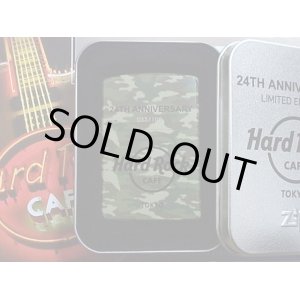 画像: ☆ハードロックカフェ東京 ２４周年 限定１００個 カモフラージュ ZIPPO！新品