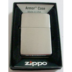 画像: ＃１６２ アーマー 生地厚！Armor Brushed Chrome Zippo！新品