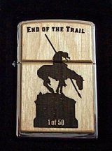 画像: ☆ROSEART 限定５０個 END OF THE TRAIL ２００８年 Wood ZIPPO！新品