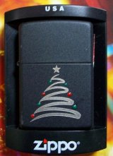 画像: ☆お洒落な・・USA限定 クリスマスツリー ２００４年３月 BLACK ZIPPO！新品