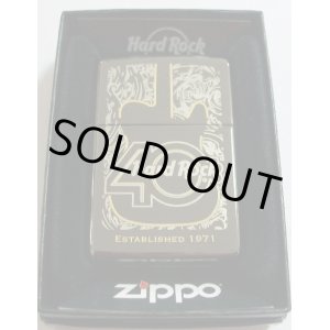 画像: ☆ハードロックカフェ！HRC ４０周年記念 ２０１１年 限定 USA ZIPPO！新品