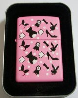 画像: ★ＰＬＡＹ ＢＯＹ！ＵＳＡ プレイボーイ 楽しいデザイン ピンク  ２００１年 ZIPPO！新品