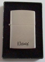 画像: ☆Ｋｌｅｅｎｅｘ！１９８１年製 クリネックス・ティッシュ ZIPPO！未使用品