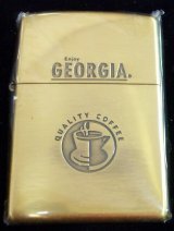 画像: ☆GEORGIA！ジョージア（日本コカ・コーラ）缶コーヒー 限定 ２００３年 ZIPPO！新品C