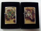 画像: ☆風神・雷神！２個セット 和柄 フルカラー！縁起モノ ２００６年 ＃２００ ZIPPO！新品