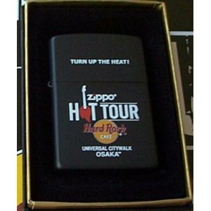 画像: ☆ハードロックカフェＵＣＷ大阪！ZIPPO HOT TOUR 限定１００個 ２００４年 ZIPPO！新品　