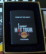 画像: ☆ハードロックカフェ横浜！ZIPPO HOT TOUR 限定１００個 ２００４年 ZIPPO 新品　