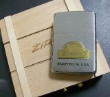 画像: ☆１９８７年１月 VINTAGE ＃２００ 新品！真鍮メタル 木箱 ZIPPO！