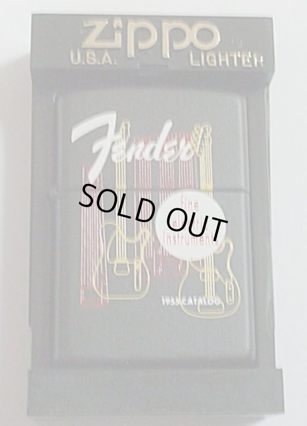 画像1: ☆Fender USA！フェンダー １９５５年 カタログ・デザイン ２００２年 ZIPPO！新品