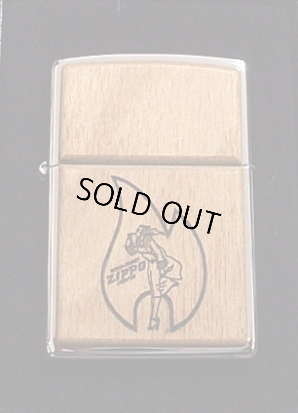 画像1: ★ROSEART！Windy ウィンディ 両面 Wood Chestnut（栗の木）２００６年９月 ZIPPO！新品