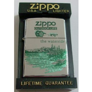 画像: ★ ZIPPO OUTDOOR LIFE！１９９６年９月 THE WATER SIDE ZIPPO！新品Ｃ