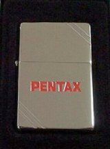 画像: ☆PENTAX！カメラのペンタックス 赤 ロゴマーク １９３７モデル 限定 ２００７年 ZIPPO！新品