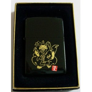 画像: ★波達！サーフブランド 波乗達人 恵比寿様 ブラック ２００４年 ＺＩＰＰＯ！新品