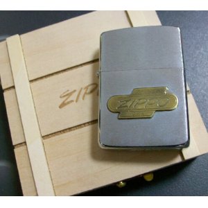 画像: ☆１９８６年１０月 VINTAGE ＃２００ 新品！真鍮メタル 木箱 ZIPPO！その３