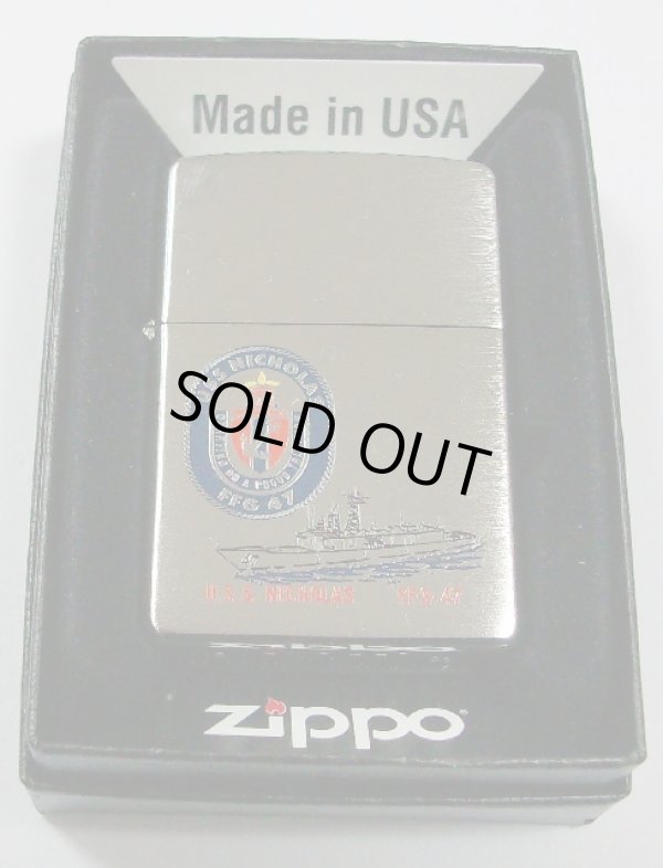 画像1: 米海軍 フリゲート艦！USS NICHOLAS FFG-47 ２００９年 ZIPPO！新品