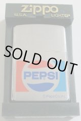 画像: ペプシ・コーラ！１９７１年〜 ロゴマーク　PEPSI-COLA ２００２年 ZIPPO！新品