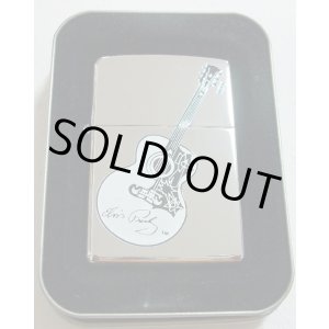 画像: ☆ＥＬＶＩＳ ＰＲＥＳＬＥＹ！エルヴィス・プレスリー　Gibsonギター柄 ２００４年 ZIPPO！新品
